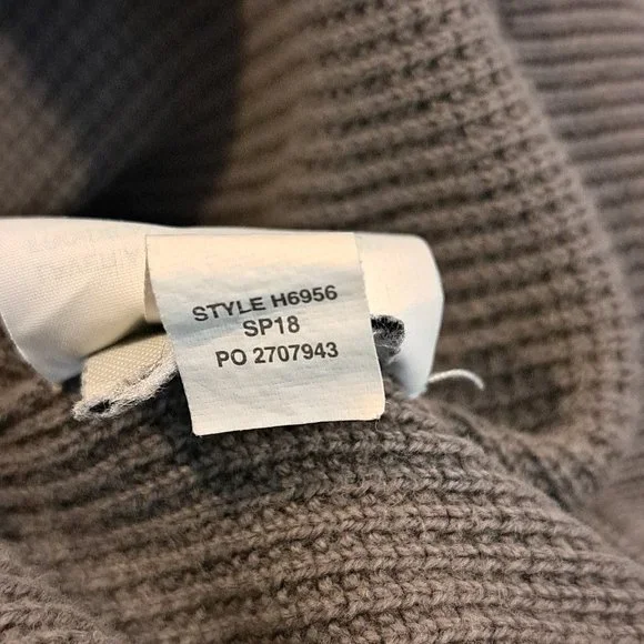 J. Crew Men's Textured Small Quarter Zip Mock Neck Pullover Style #H6956 - Picture 12 of 16